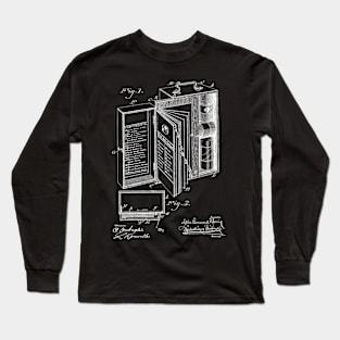 Emergency Case Vintage Patent Hand Drawing Long Sleeve T-Shirt